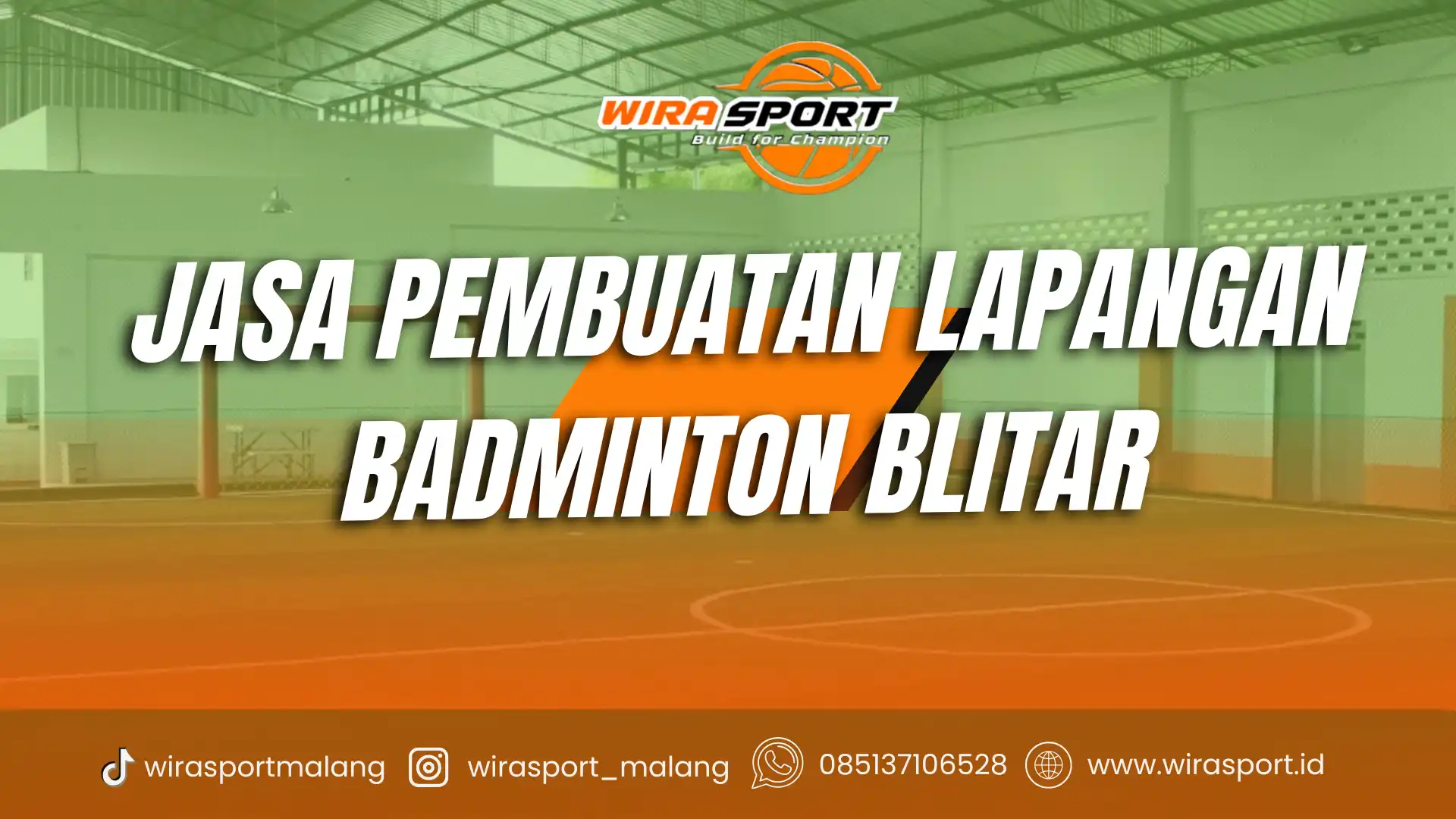 jasa-pembuatan-lapangan-badminton-blitar-terbaik-wirasport