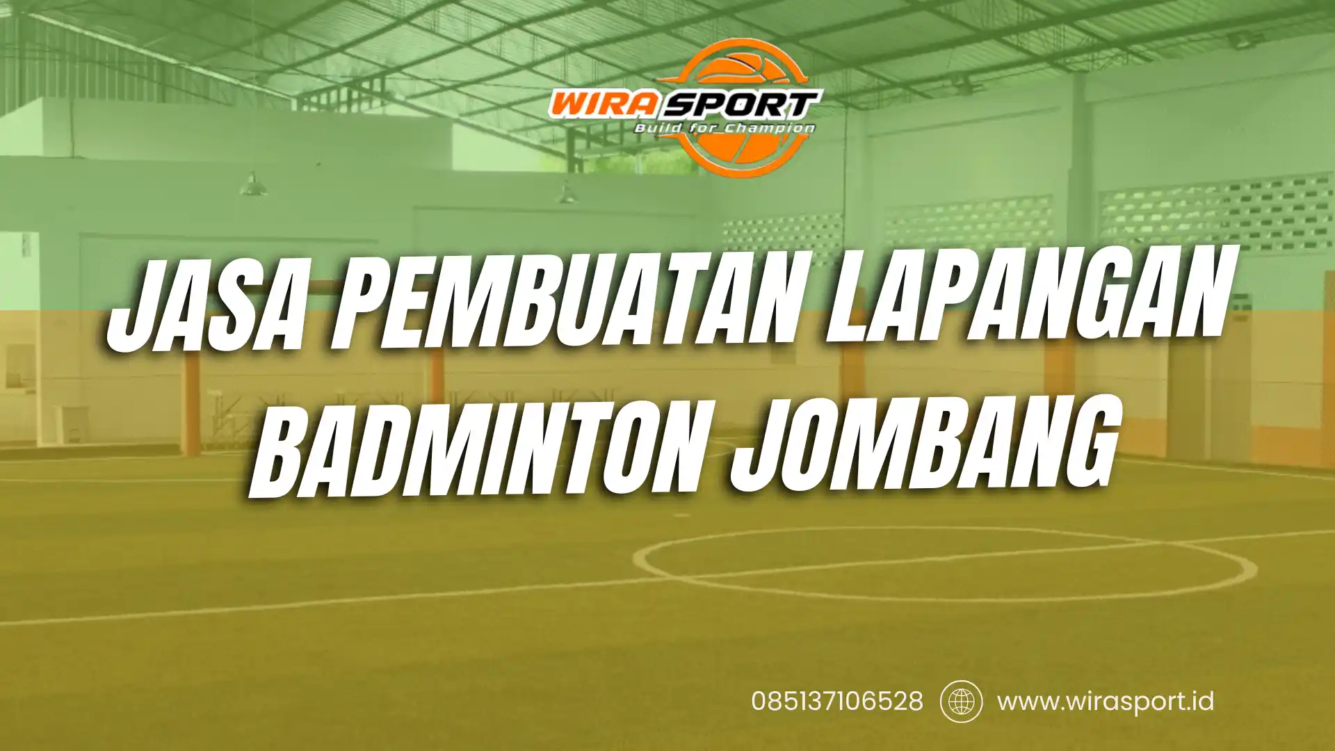 jasa-pembuatan-lapangan-badminton-jombang-terbaik-wirasport