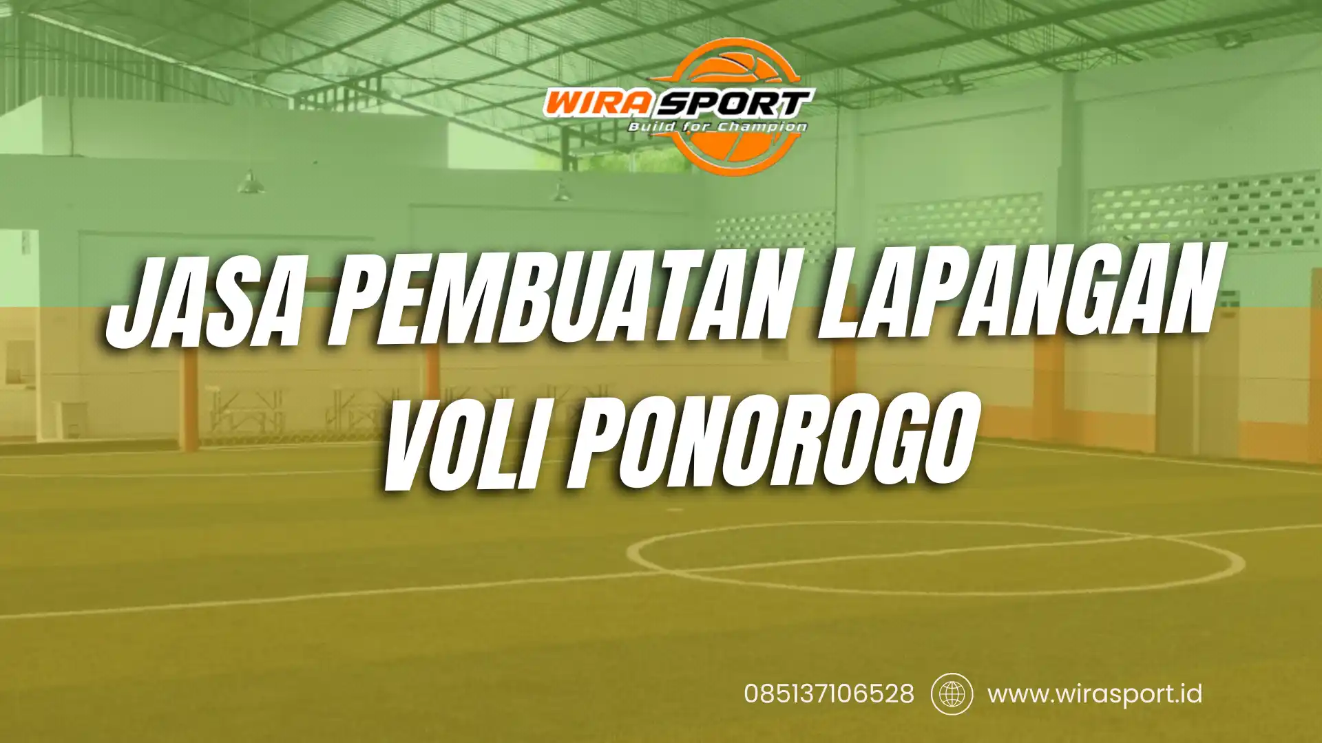 jasa-pembuatan-lapangan-voli-ponorogo-terbaik-wirasport